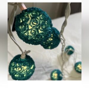 Set of 2) 20 String  Light Turquoise For Decorative Purposes